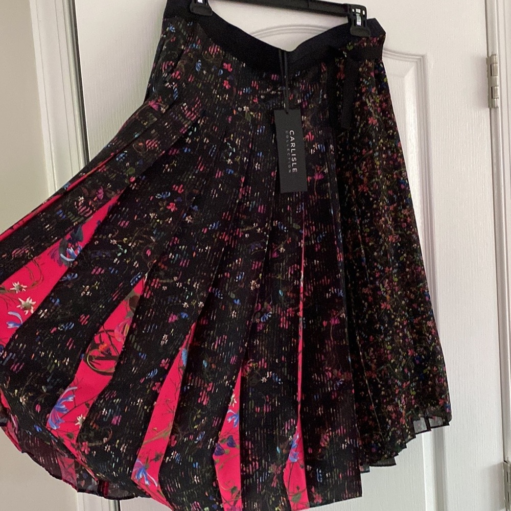 Per se by Carlisle Collection Brand New Women Pleated Skirt